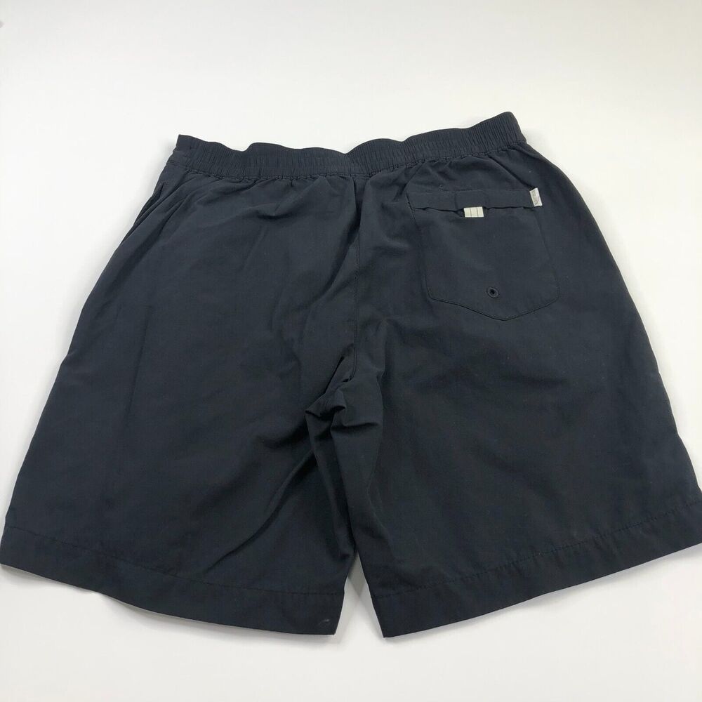 Tommy Bahama Relax MED (Fits 30/31W) Mesh Brief Lined Swim Trunk Black 9" Shorts